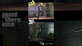 Niko Bellic Specialist Dance Comparison Persona 4 gta4 persona4golden shorts [upl. by Tallbot]