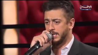 سعد المجرد يغني واكدللي لحسين الجسمي  Saad Lamjarred sings Wak Dellali [upl. by Eicnahc422]