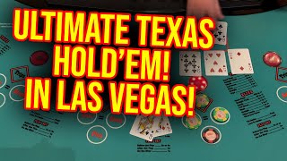 ULTIMATE TEXAS HOLDEM HITTING SOME HUGE HANDS allcasinoaction casino poker [upl. by Atinehs]