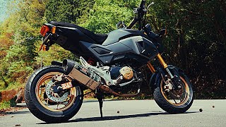 グロム  HONDA GROM  YOSHIMURA Full Exhaust System [upl. by Rosel]