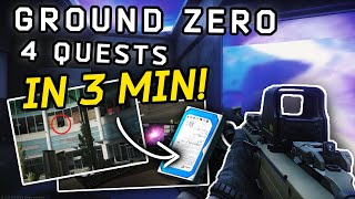 Guide ALL GROUND ZERO Starting Quests in 3 Minutes [upl. by Moncear]