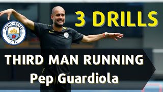 🎯Pep Guardiola  Passing Combination Drills  3rd Man 3Combination Drills [upl. by Oiramel]