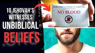 10 Jehovah’s Witnesses Unbiblical Beliefs [upl. by Mathre]