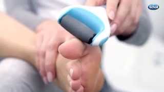 Scholl Velvet Smooth Express Pedi  How to use [upl. by Helsa498]