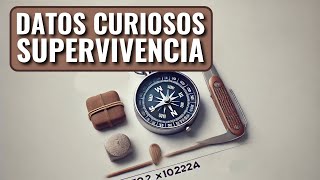 DATOS CURIOSOS de SUPERVIVENCIA que Pocos Conocen y que Podrían SALVARTE [upl. by Wistrup]