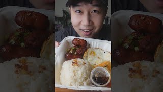 Rating Filipino BREAKFAST  Longsilog Filipino Food day 10 [upl. by Notsa]