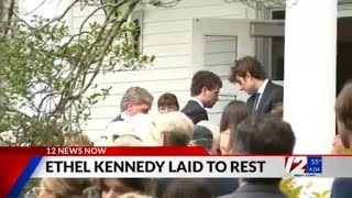 Ethel Kennedy laid to rest on Cape Cod [upl. by Archle]