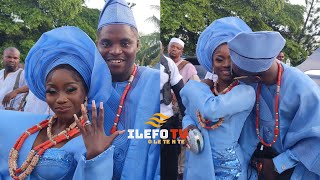 LOVE LIVES HERE AS NOLLYWOOD FILM MAKER amp GOVERNOR ADELEKE SON LUKMAN WED LOVE OF HIS LIFE [upl. by Chalmers]