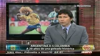 El 50 de Colombia a Argentina a 20 años de una goleada histórica [upl. by Jonell]