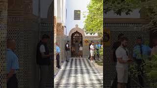 Discover Dar El Bacha Marrakechs Hidden Gem amp Bacha Coffee Experience moroccotravel [upl. by Omrelliug]