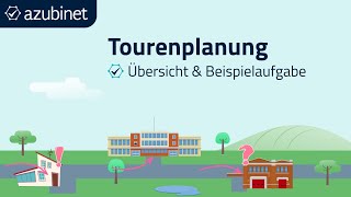 Tourenplanung Übungsaufgabe Prüfungsvorbereitung Kaufleute Spedition Fachkräfte für Lagerlogistik [upl. by Blanchette186]