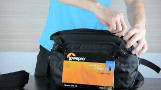 Brief View Lowepro Inverse 200 AW Beltpack Pouch Digital Camera BagPhoto Case [upl. by Gnet]