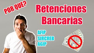 👇 Por que me retienen dinero en el banco 😭  SIRCREB  ARBA  AGIP 🔓 [upl. by Anniram]