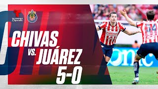 Highlights amp Goles Chivas vs Juárez 50  Telemundo Deportes [upl. by Ayahc]