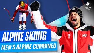 Alpine Skiing  Mens Alpine Combined  Full Replay  Beijing2022 [upl. by Vudimir15]