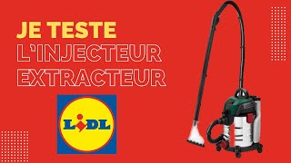 JE TESTE L’INJECTEUR EXTRACTEUR DE CHEZ LIDL À 99€ 😱 MON AVIS ET MES TESTS [upl. by Sum]