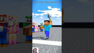 Minecraft Herobrine Animation  Javelin Throw  shorts [upl. by Atekan305]