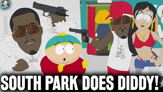 Diddy DESTROYED By South Park What Did The Creators Know About Sean Combs Puff Daddy Parties [upl. by Ocram]