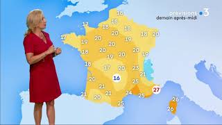 Meteo France 3 20190924 2100  Fabienne Amiach [upl. by Av]