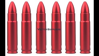 Vector Optics Best Hunting Cartridge Dummy Rounds Snap Caps 9mm 223rem 762x39mm 300 blackout [upl. by Nerret]