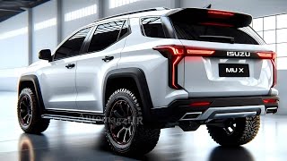 2025 Isuzu MUX Launched  A Powerful SUV worth owning [upl. by Rese704]