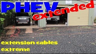 EP230  Charging the PHEV with extension cables What to expect [upl. by Asenab]