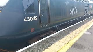 125 HST GWR Service Departing Penzance [upl. by Ramyaj]