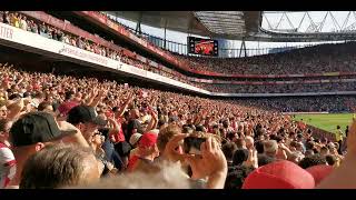 Arsenal No Longer The Library North London Forever Arsenal v Manchester United 03092023 [upl. by Millwater]