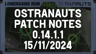 Ostranauts  v01411 Patch Notes [upl. by Shea]