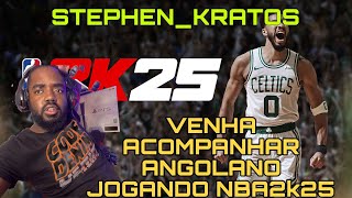 JOGANDO NBA 2K25 PLAYOFFS ANGOLA [upl. by Ecnahc]