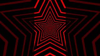 Red Star color tunnel Free background loop [upl. by Tjaden]