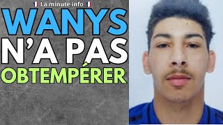 ADIEU WANYS 19 ANS  SI SEULEMENT IL AVAIT OBTEMPÉRER AU LIEU DE SENFUIR A CONTRESENS SUR LA ROUTE [upl. by Perlis307]