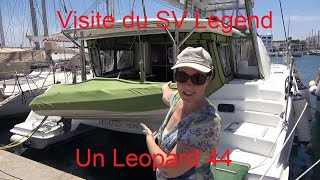 Visite du catamaran Leopard 44 Legend [upl. by Einnalem216]