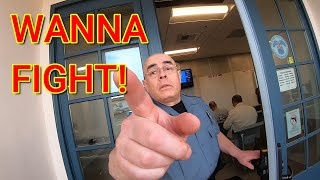 SOCIAL SECURITY WANNA FIGHT FIRST AMENDMENT AUDIT [upl. by Bond]