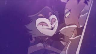 Kiss me ♥ Stolas x Blitzo ♥  Helluva boss AMV [upl. by Aissatsana723]