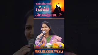 Sis Blessie Wesly short message JohnWeslyMinistries viralvideo ytshorts christianmessages [upl. by Sucitivel]