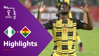 Nigeria v Ghana  FIFA World Cup Qatar 2022 Qualifier  Match Highlights [upl. by Kauffmann177]