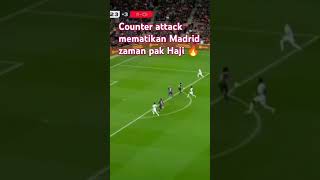 Counter attack goal Madrid vs Barcelona 🔥 football laliga benzema [upl. by Hermes]