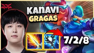 JDG Kanavi Gragas vs Viego  1422 [upl. by Ecal]