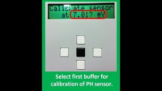 Interface PH EC Calibration Step 2 Calibration of PH sensor [upl. by Fortin]