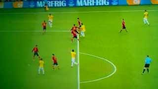 Fred Goal Brazil 30 SpainБразилияИспания 30 30062013 FIFA Confederations Cup FINAL 2013 [upl. by Aneez349]