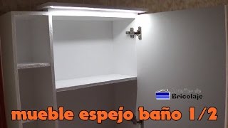 Cómo hacer un mueble con espejo para el baño 12 [upl. by Dimond628]