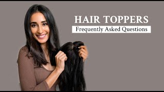 FAQ  Hair Toppers  Human Hair Toppers India  Best Hair Toppers For Hair Thinning [upl. by Lienahs]