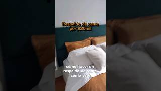 Hacer un respaldo de cama gastando poco diseñodecasa interiorismoydecoracion diseñodeinteriores [upl. by Niret]