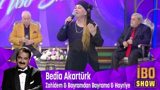 Bedia Akartürkten muhteşem türküler Zahidem Bayramdan Bayrama ve Hayriye dinliyoruz [upl. by Arednaxela]