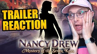 TRAILER REACTION  Nancy Drew Mystery of the Seven Keys [upl. by Burney]