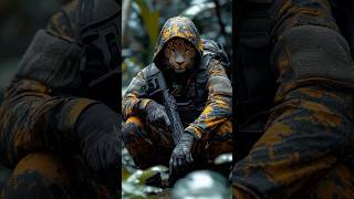 Wild Animals as Fierce Soldiers ⚔️ Shorts Hybrid Animals Explore [upl. by Ioved]