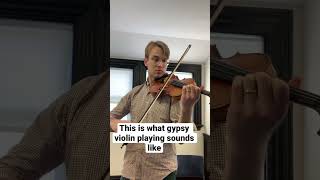 Violinist SHREDS on gypsy tune violin csardas gypsymusic [upl. by Kauffmann]