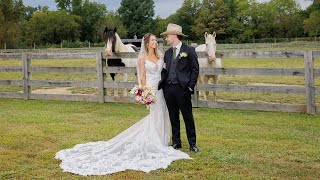 Cecil Creek Farm Wedding Teaser Charleelyn amp Daniel Mickleton NJ [upl. by Reinald]