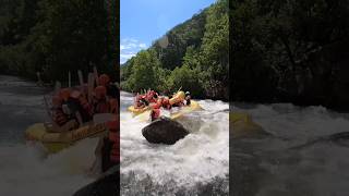 Rafting accident 😭😭😭rafting seen rafting riverraftting adventuresports explore explorepage [upl. by Gaven]